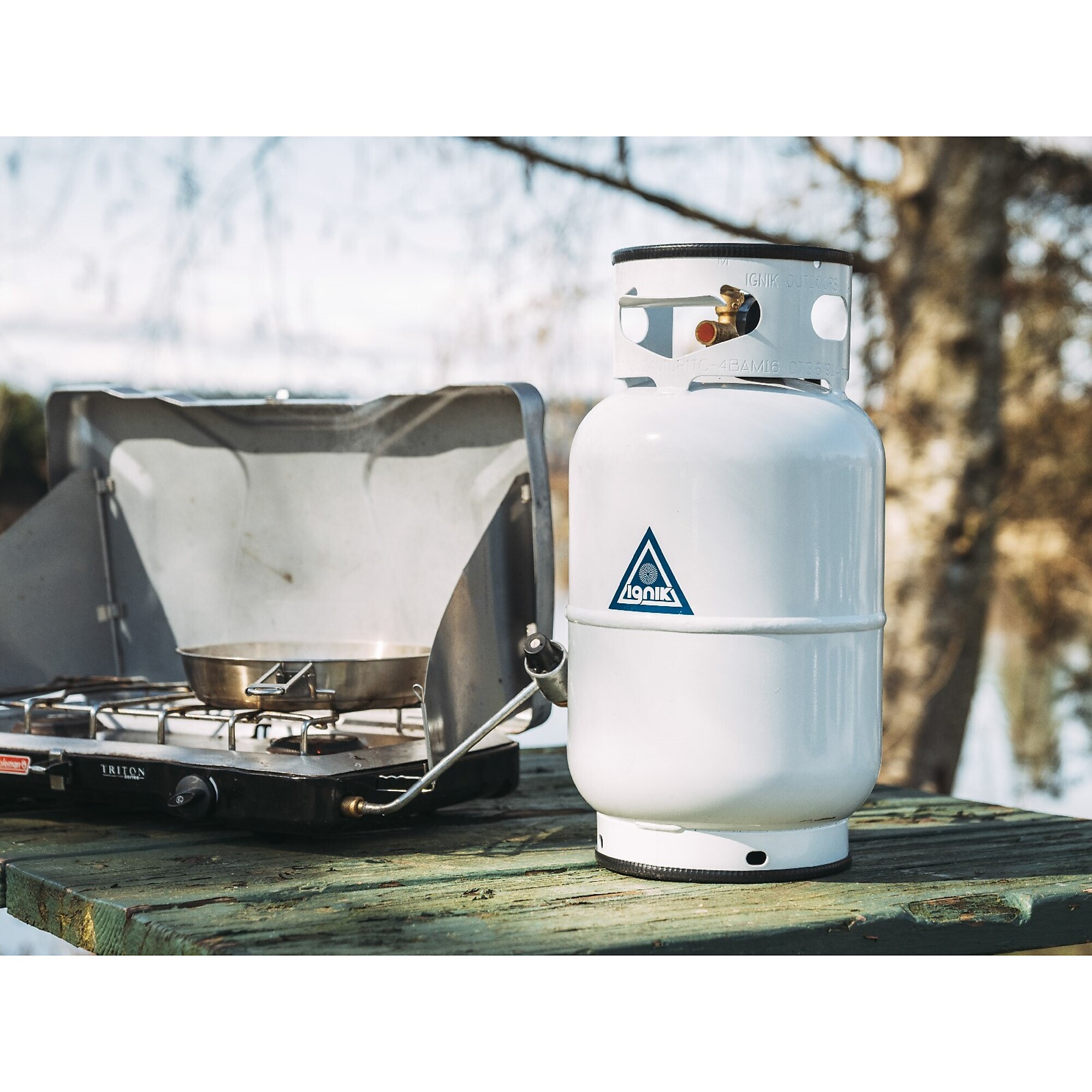 Ignik Outdoors, Gas Growler 10lb Refillable Propane Tank, Model# IGPRO-00524
